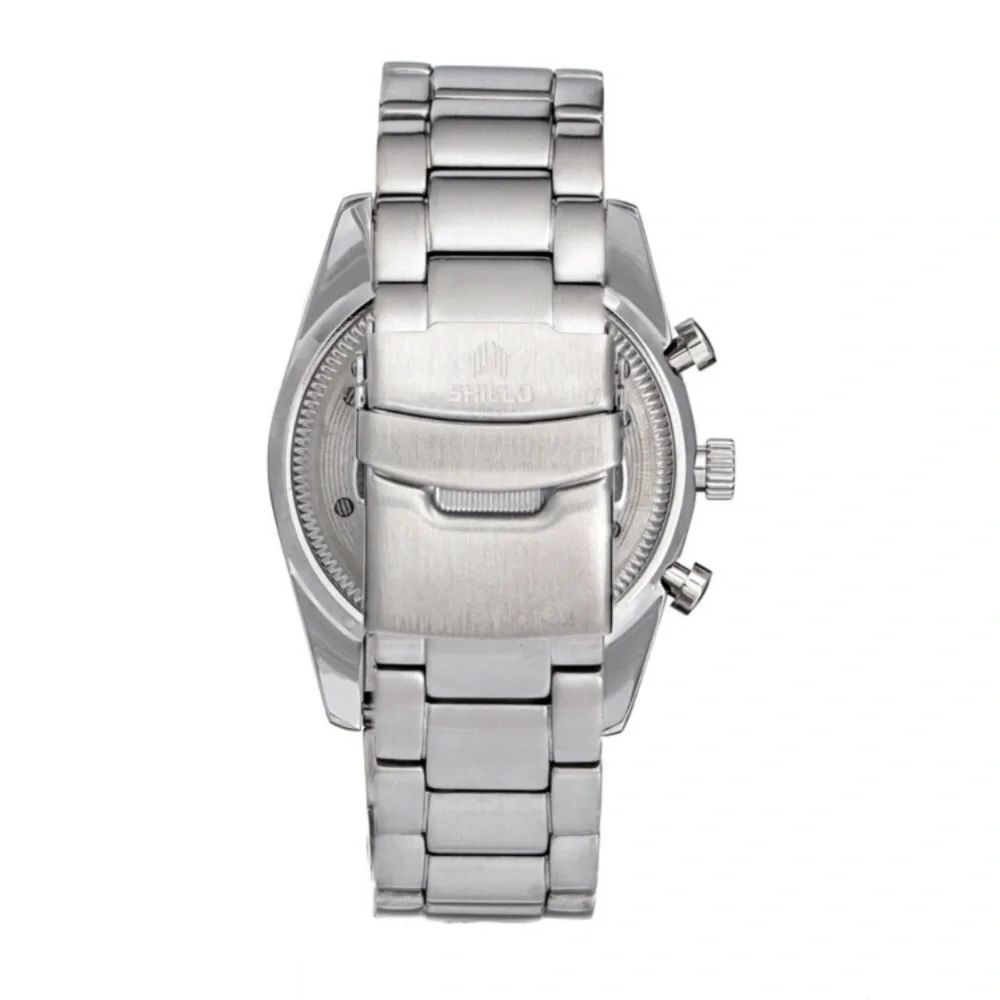 Brand New - Shield  Exley Quartz Green Dial Stainless Steel Men's Watch.